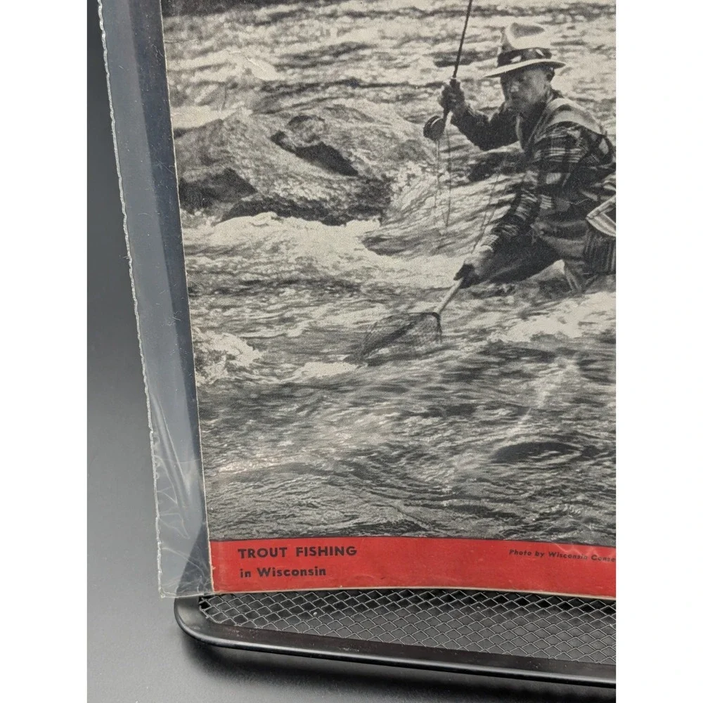 Vintage Hunting and Fishing Magazine - April 1943 Vintage Outdoorsman